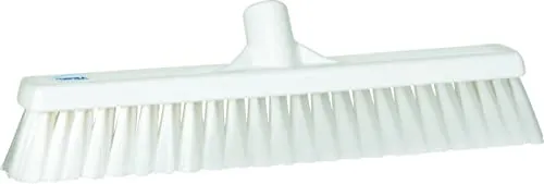 Vikan Besen 410 mm - Weicher Spezialbesen für lose Verschmutzungen - Besen für die Entfernung von Mehl und Speisestärke, ideal für trockene Bereiche. Farbkodierung zur Vermeidung von Kreuzkontamination.