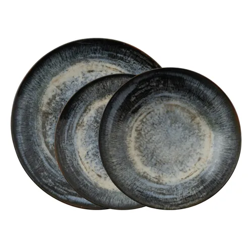 Rosenthal Geschirr-Set Arthur Krupp Stoneware Galaxy Neptune 12tlg