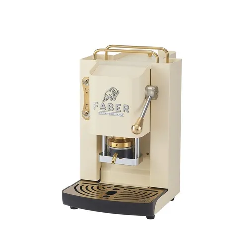 Faber Pro Deluxe 3.0 Kaffeemaschine für ESE Pads - Elegante Kaffeepadmaschine in Weiß für vielfältige Kaffeevariationen. Genießen Sie mit der Faber Pro Deluxe 3.0 perfekten Espresso in jeder Tasse.