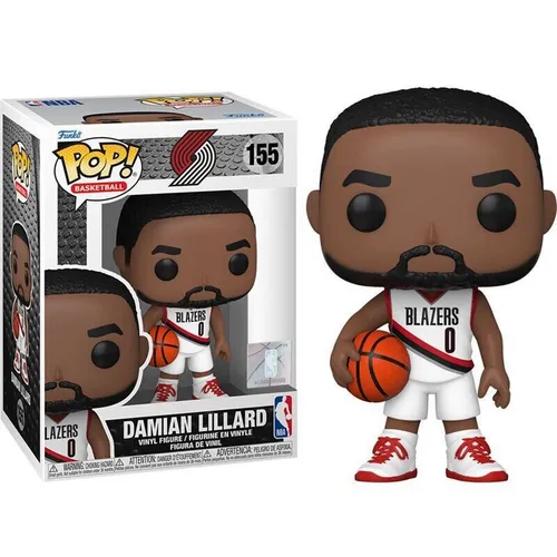 Funko Pop! NBA Trailblazers Damian Lillard Baskettball Vinyl 155