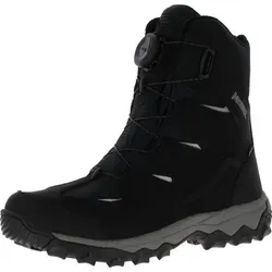 Meindl Edmonton GTX (Boa) Herren Schwarz, 41.5 EU - Wanderschuhe für Herren, ideal für extreme Wetterbedingungen – mit GORE-TEX für Wärme bis -20 °C und innovativem Boa-Verschluss für optimalen Komfort.
