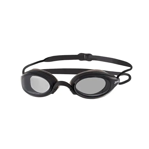 ZOGGS Fusion Air Brille in Black - Einheitsgröße FS 2025 - Schwimmbrille mit Air Cushion-Technologie für maximalen Komfort; ideal für Hallenbad und Freiwasser, bietet reduzierte Druckbelastung auf die Augen.