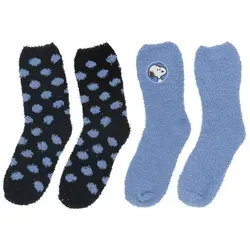 Snoopy Freizeitsocken Snoopy 2-Pack Socken für Kinder 100% Polyester bequem und stylisch 35/38