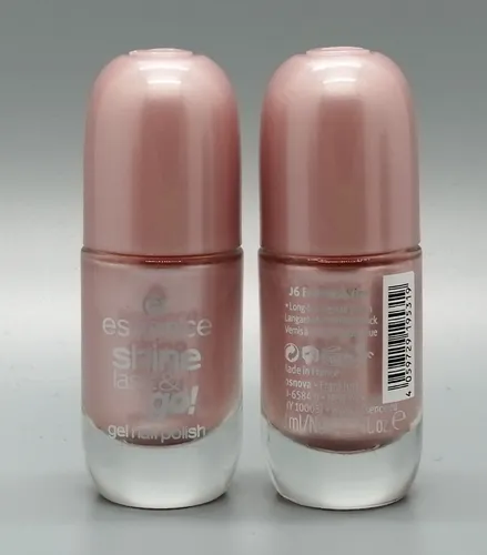 2x Essence: Gel Nail Polish - Nagellack - 06 Frosted Kiss - 2x 8 ml