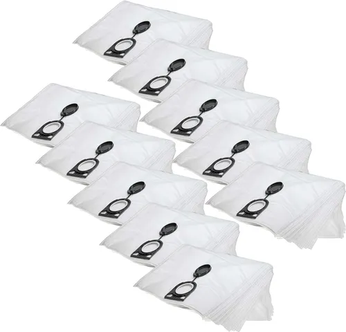 vhbw 100x Staubbeutel kompatibel mit Starmix ISP iPulse L-1635 BASIC, iPulse M-1635 SAFE/PLUS, NT 9-1035, NT 9-1035 PH Staubsauger - 43cm x 32cm Weiß