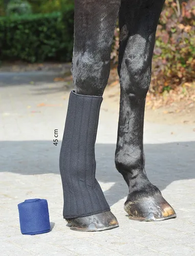 BUSSE Schwarz 45cm x 45cm Bandagen-Unterlagen Klett Bandagierunterlagen