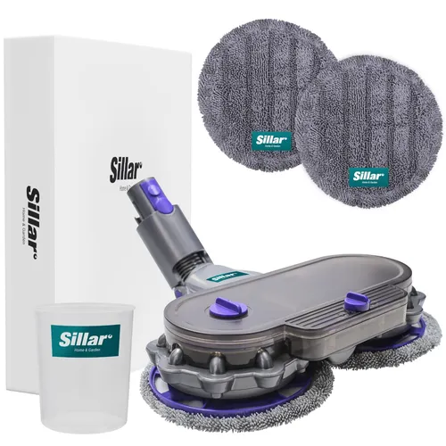 Moppbürste mit 2 Mikrofasertüchern für Dyson V7 V8 V10 V11 V15