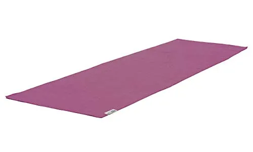 Yogatuch Yogitowel® De Luxe Bordeaux – Anti-Rutsch - Hochwertiges Yogatuch mit Anti-Rutsch-Noppen, ideal für Yoga und Pilates. Inklusive praktischer Mesh-Tragetasche. Allergikerfreundlich und perfekt für dein Training im Studio oder zu Hause.