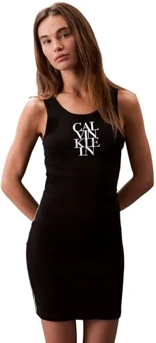 Calvin Klein Kleider Schwarz von Calvin Klein