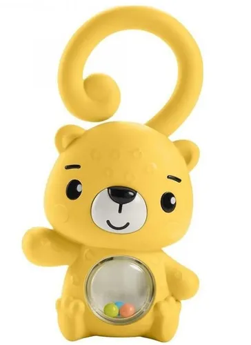 Rattle Teether Leopard Fisher Price 194735101580