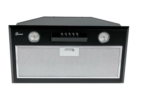 Gurari 051 52 BL Lüfterbaustein 52 cm Schwarz Einbau Haube Dunstabzugshaube NEU