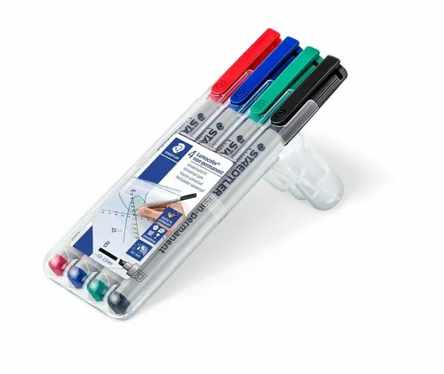 LUMOCOLOR 312WP4 - UNIVERSALSTIFT - NON-PERMANENT -B- 4 STÜCK STAEDTLER #NEU OVP