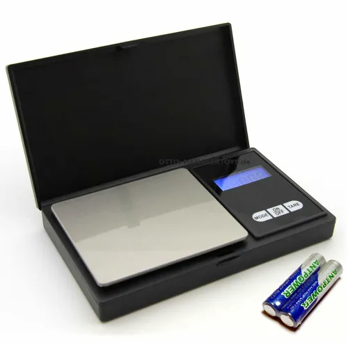 Feinwaage Pocketwaage VARA 500g / 0,1g Digitalwaage kleine Waage Taschenwaage