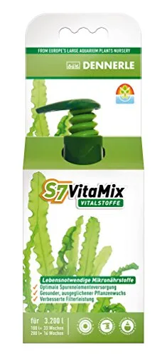 Dennerle 4464 S7 Vita Mix Vitalstoffe für Aquarienpflanzen, 100 ml