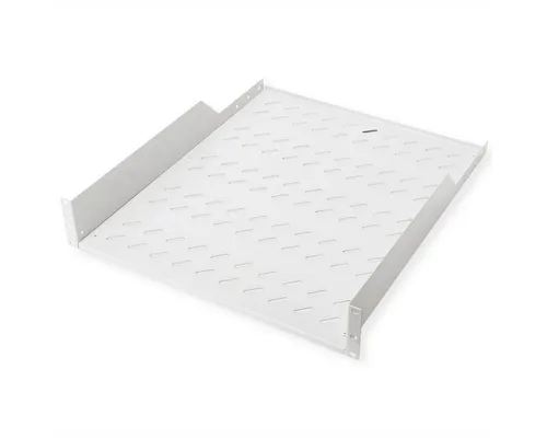 ROLINE Netzwerkschrank 19-Zoll Fachboden 2 HE 550 T - Servergehäuse mit 25kg Tragkraft, ideal für zusätzliche Komponenten in 19