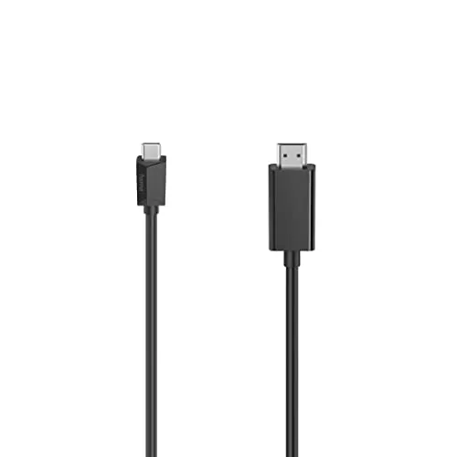 Hama Adapter USB-C HDMI 3m - Videokabel & -stecker, ermöglicht eine einfache Verbindung von USB-C Geräten zu HDMI Displays für gestochen scharfe Bilder.
