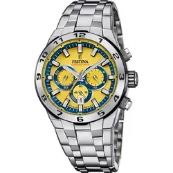 Festina Sport Watch F20670/4 - Herren Armbanduhr - Hochwertige Armbanduhr mit 100m Wasserdichtigkeit, Chronograph-Funktionen und 2 Jahren Garantie - ideal für aktive Männer!