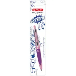 Herlitz Kugelschreiber my.pen rosa/lila von herlitz