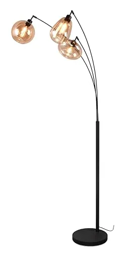 Trio T417000313 Stehlampe LUMINA E14 in orange von TRIO Leuchten