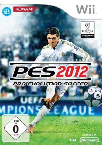 PES 2012 - Pro Evolution Soccer - Fußballspiel mit realistischen Grafiken und verbesserten Spielmechaniken für ein fesselndes Spielerlebnis.