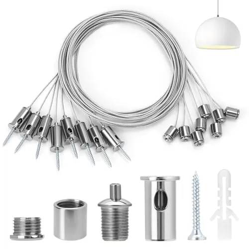 Deckenleuchten Silber von QWORK