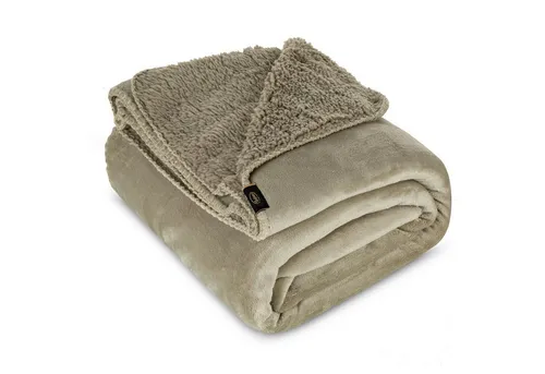 Wohndecke TEDY in beige von Eurofirany