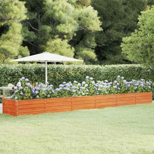 Hochbeet Pflanzkübel aus Cortenstahl – Modernes Gemüsebeet für Ihren Garten - Körbe, Blumentöpfe, -kästen & Untersetzer. Robustes Hochbeet aus Cortenstahl, ideal für nachhaltigen Anbau und stilvolle Gartengestaltung.
