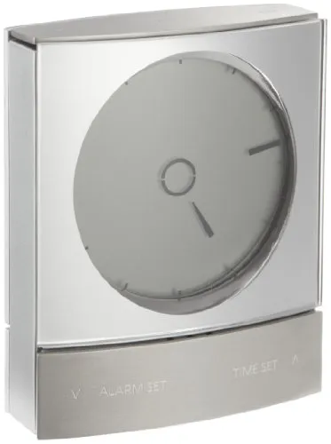 Jacob Jensen Wake Up Clock silber 32045 in silber von Jacob Jensen