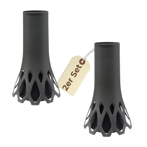 2x Grabvase mit Sockel Gewicht von GarPet