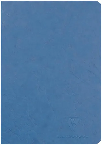 Clairefontaine Notizbuch AGE BAG DIN A5 blanko blau 48 Blatt