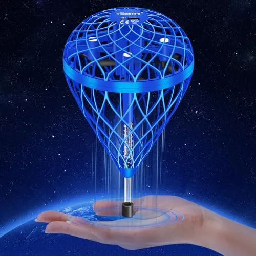 Fliegender Ball Spielzeug, Mini Drohne für Kinder, Spielzeug ab 6 Jahre Jungen, Magic Hover Ball Schwebender Ball mit 360°-Flip, Flying Boomerang Ball Geschenk für Jungen und Mädchen ab 6 7 8 Jahren