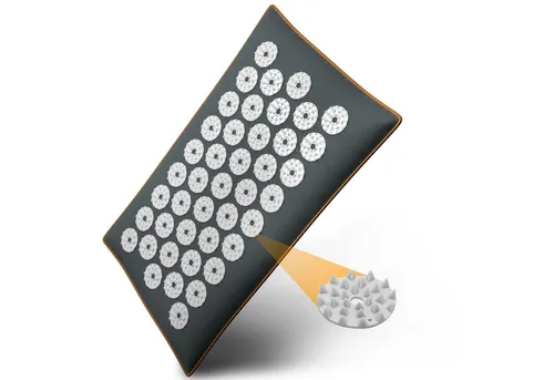 NEOLYMP Akupressurmatte Akupressurmatten Erweiterung (18 x 30cm), gefüllt mit Kokosfasern (Massagematten Verlängerung - Videoanleitungen mit Akupunktur Übungen), Akupressurmatten Zusatz gefüllt mit Buchweizen Akkupressmatte Zusatz