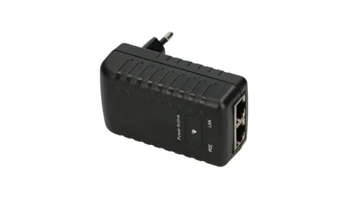 Zasilacz PoE 18V, 1A, 18W, wtyk do gniazda elektrycznego Extralink POE-18-18W