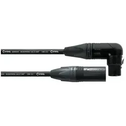 Cordial CPM 2,5 FRM - Hochwertiges Mikrofonkabel 2,5 m mit NEUTRIK XLR - HiFi-Kabel: Robustes Mikrofonkabel mit NEUTRIK XLR Steckern für optimalen Signaltransport und dynamischen Sound, ideal für Bühne und Studio.