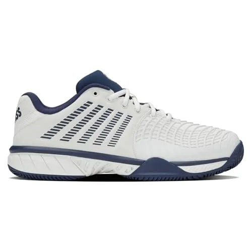 K-SWISS Express Light 3 HB Sandplatzschuhe EU 41 1/2 für Herren - Herren Padel Schuhe, ideal für Sandplätze mit überlegener Traktion und ganztägigem Komfort für explosive Bewegungen und maximale Agilität.