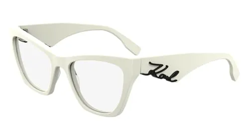 KARL LAGERFELD KL6171 105 WHITE 54/19/140 Damen Brillen
