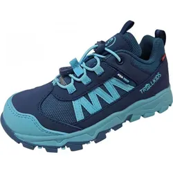 Trollkids Sportlicher Schnürer Blau für Kinder in Gr. 29 - Bequemer sportlicher Schnürer in dunkelblauer Farbe, ideal für aktive Jungen. Mit Gummizug für einfaches An- und Ausziehen und robustem Obermaterial aus Synthetik.
