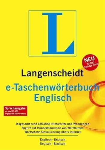 Langenscheidt e-Taschenwörterbuch Englisch
