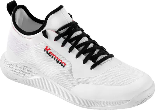 Kempa Kourtfly Jr Handball-Schuhe, weiß/rot/schwarz, 39 EU von Kempa