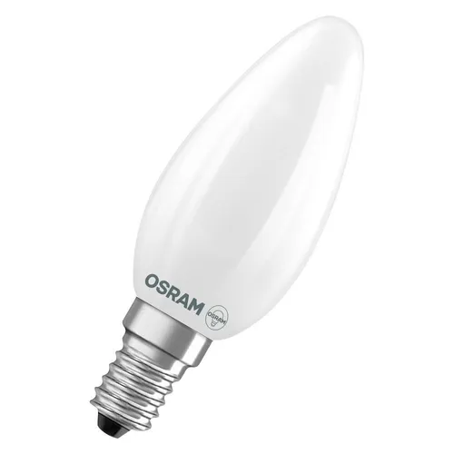 OSRAM E14 LED STAR Star Classic B 15 Lampe in Kerzenform blendfrei matt 1W