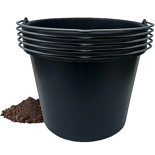 10x20 Liter Baueimer mit Ausguss - Praktische Mörteleimer für Bauprojekte, ideal für das einfache Ausgießen von Mörtel und anderen Materialien, robust und langlebig.