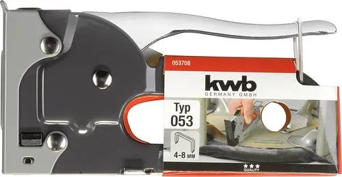 kwb Handtacker Tack 80, 53708, für Klammern 4-8mm