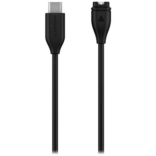 Garmin Unisex USB-C-Datenkabel 1m schwarz - Smartwatch Zubehör, hochwertiges 1m USB-C-Datenkabel für schnelle Datenübertragung und Aufladung von Garmin Geräten.
