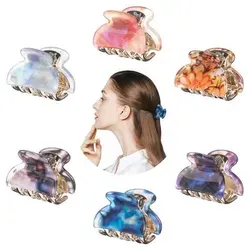 6er Set Rutschfeste Haarspangen für Damen in verschiedenen Farben - Praktisches Set mit 6 rutschfesten Haarspangen, ideal für dünnes Haar. Hergestellt aus hochwertigem Acryl und rostfreiem Metall, sorgen sie für sicheren Halt und eleganten Stil. Perfekt für jeden Anlass!