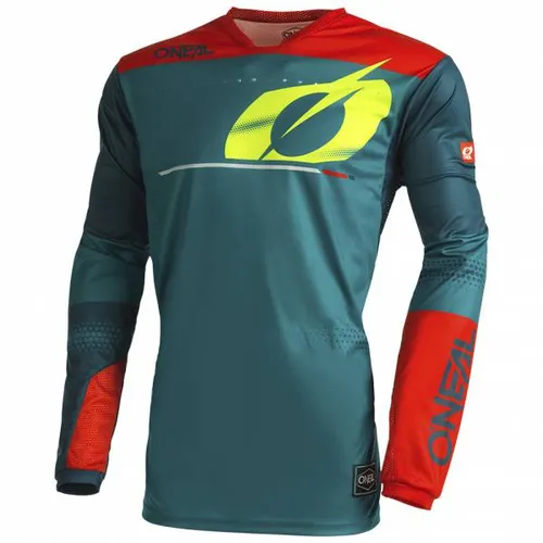 O'NEAL Motocross-Shirt Langarm Hardwear Jersey Haze V.22 - Radsport-Trikots für Herren aus leichten Materialien mit ergonomischem Schnitt und lasergeschnittenen Belüftungslöchern für optimalen Komfort beim Fahren.