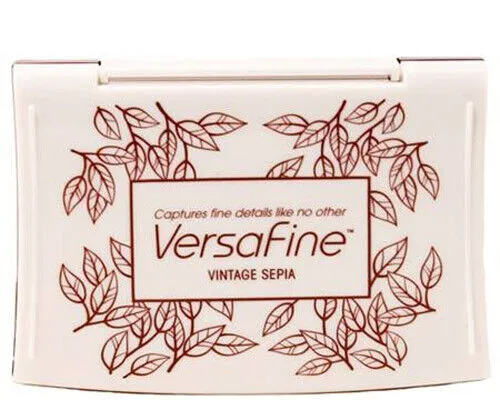 VersaFine Stempelkissen  Vintage Sepia Braun  VF 54  Tsukineko 6x10cm