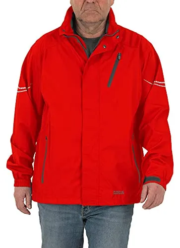 PRO-X elements Funktionsjacke Herren uni WALLIS I Regenjacke mit verschweißten Nähten, Unterarmbelüftung & Taschen I Atmungsaktiv, wasser- & windfest
