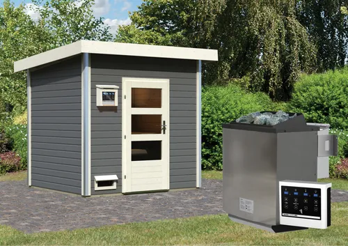 Karibu Holz Gartensauna