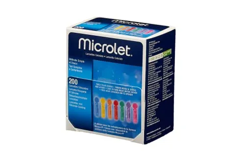 MICROLET 200 Lanzetten - farbig
