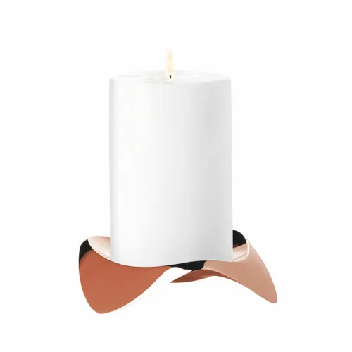 Stelton Kerzenhalter Papilio Uno Copper in braun von Stelton